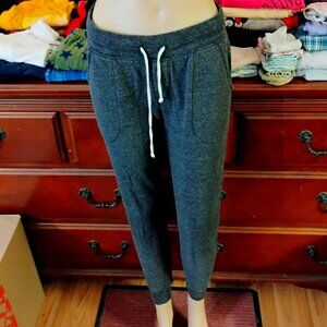 Charcoal Gray Cotton/Polyester Sweatpants